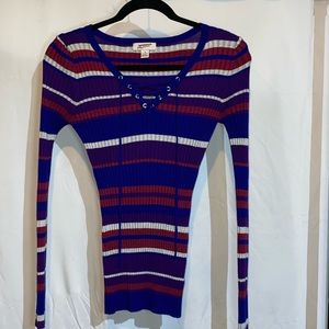 Arizona Jean Company long sleeve striped top